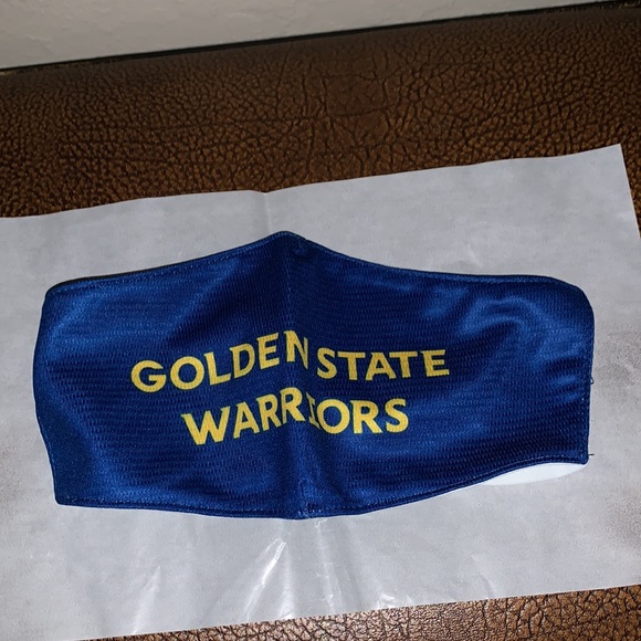 NBA Golden State Warriors Face Mask beautifully crafted soft fit! - Picture 2 of 4